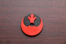 Rebel Alliance Inspired 45 RPM 7  Record Adapter