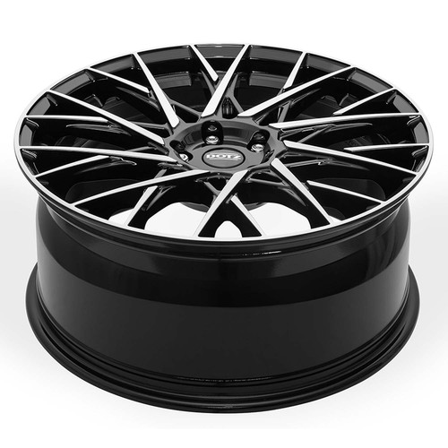 4 Dotz Fuji dark wheels 8.0Jx18 5x108 for Opel Astra - Picture 9 of 10