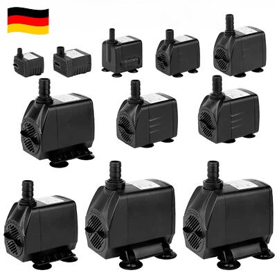 MARKENLOS Pompa per acquario 5-60 W pompa per laghetto pompa per acquario pompa da giardino pompa per acqua pompa sommersa