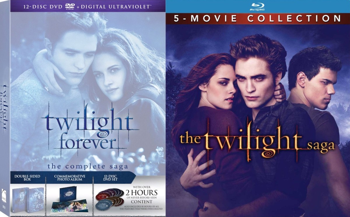 Twilight Forever: The Complete Saga [Blu-ray, DVD, 2008-2012