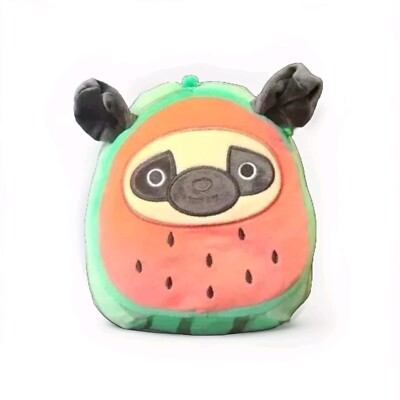 Squishmallows Prince the Watermelon Mops 7,5 Zoll Spielzeug Plüsch Hund Welpe Sammlerstück