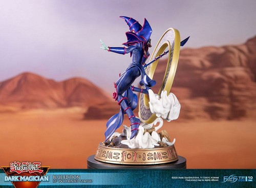 Yu-Gi-Oh! PVC Statue Dark Magician Purple Version 29 cm NEU / OVP - Bild 8 von 24