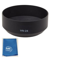 A R PHOTO Lens Hood for Nikon 70-210mm f/4 75-300mm f/4.5-5.6 Lens Replce HN-24