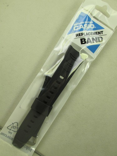 Casio PRW-200J PRS-500 ProTrek black resin rubber watch band strap 840596068189 | eBay