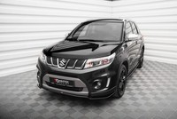 Front Ansatz V.1 FüR Suzuki Vitara S Mk2 Frontspoiler Spoilerschwert Schwarz