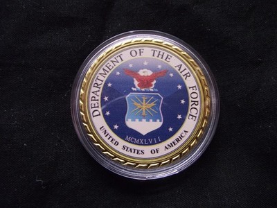 U.S.A.F Space Force Challenge Coins Space Command