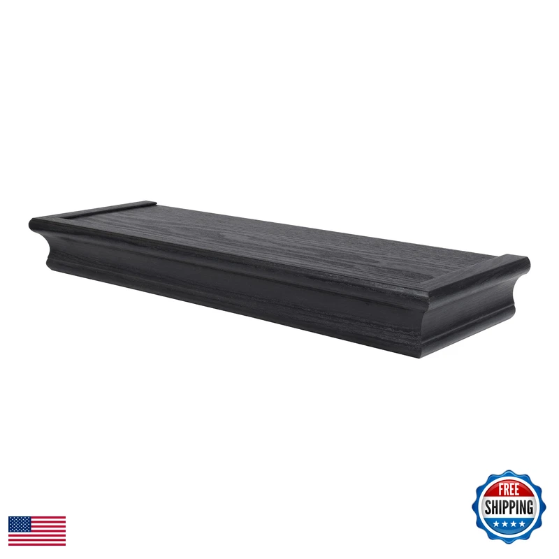 Hillman High Mighty 515605 Decorative 18 Floating Shelf Holds Up To 15Lbs Easy