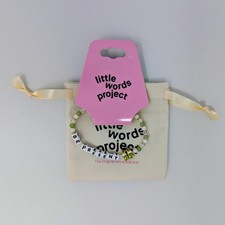 Little Words Project 'Be Present' Inspirational Bracelet, Size S/M