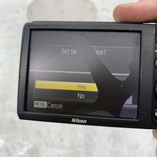 Nikon Coolpix L22 Digital Camera 12.0 Megapixel Black Battery Door/Screen Issue