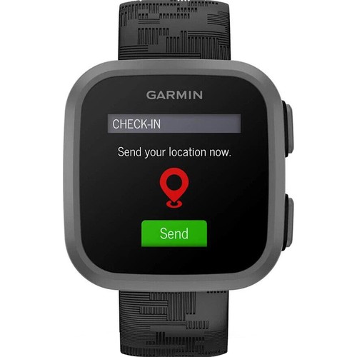 Garmin Bounce Dziecięcy Smartwatch Dwukierunkowy tekst i wiadomość głosowa Śledzenie lokalizacji - Czarny - Zdjęcie 5 z 12