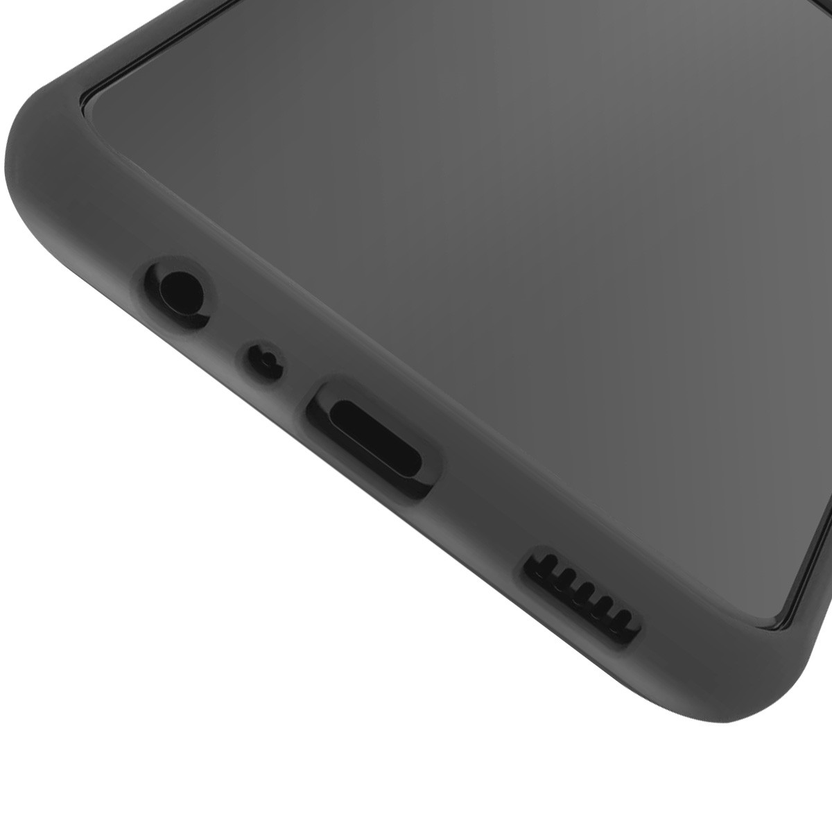 Coque silicone Jaym Galaxy A03s anti-glisse avec intérieur microfibre - 4