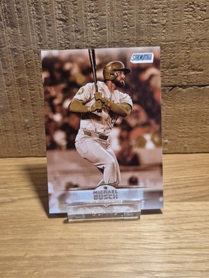 2025 Topps Stadium Club Michael Busch Chicago Cubs #3 Sepia