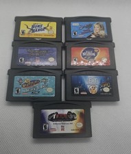 Nintendo Gameboy Advance Game Lot of 7 Treasure Planet Jimmy Neutron etc 