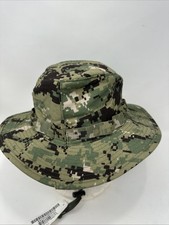 NEW US NAVY NWU Type III Woodland Boonie Hat SUN COVER size X-Small