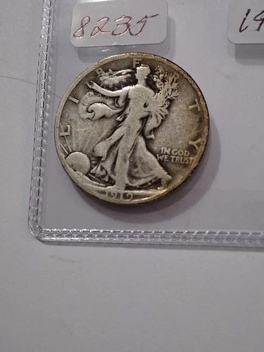 Photo of a 1919-P Walking Liberty Half Dollar from an eBay listing that sold on Jul 22, 2026