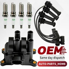 Für Ford Fiesta 4+5 Focus C-Max Mazda 2, Zündspule + Zündkerzen Zündleitung Für Ford Fiesta 4+5 Focus C-Max Mazda 2, Zündspule + Zündkerzen Zündleitung