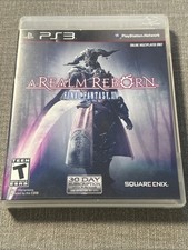 Final Fantasy XIV Online: A Realm Reborn (Sony PS3, 2013) CIB, Manual, Mint Disc