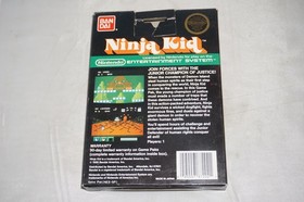 Ninja Kid 5 Screw Hangtab (Nintendo NES) Complete in Box CIB