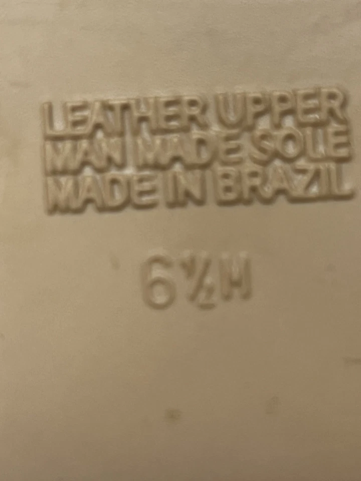 Zapatos Danelle para mujer de cuero marrón sin cordones zuecos talla 6,5 M Foto 4 de 4