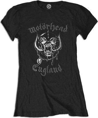 Gadget - Motorhead: Rock Off - England (Donna Tg. T-Shirt S) -D- Skirt Off