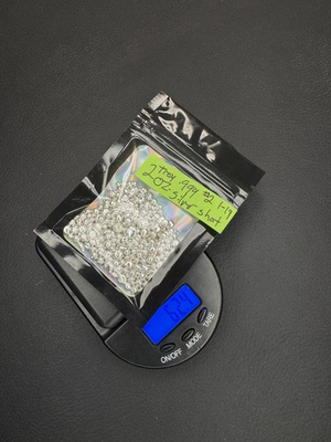 #ad #ad 2 Troy Oz .999 Pure Silver Shot 62.4grams $192.00