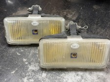 Hella Comet 550 Yellow Pair Tested Working With Clear Covers