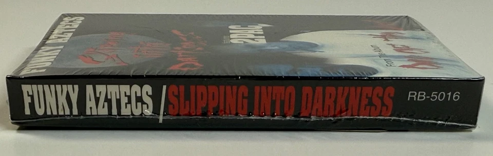 Funky Aztecs – Slipping Into Darkness feat 2Pac Cassette Single 1996 Sealed - Image 3 of 3