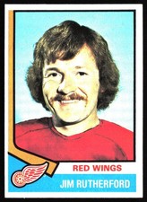 1974-75 Topps #225 Jim Rutherford