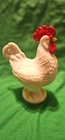 Beautiful Vintage Westmoreland Milk Glass Collectible Rooster Candy Dish & Tag