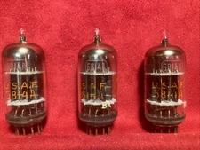 RCA 5814A tubes. USAF….1960 52week. Matching Date Codes 12au7 Tested And Matched