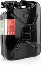 Wavian USA Authentic NATO Jerry Can - 20L Black - EPA  CARB Compliant