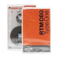RTM C60 | Type One 60 Minute Blank Music Cassette | Ideal for Audio Recording...