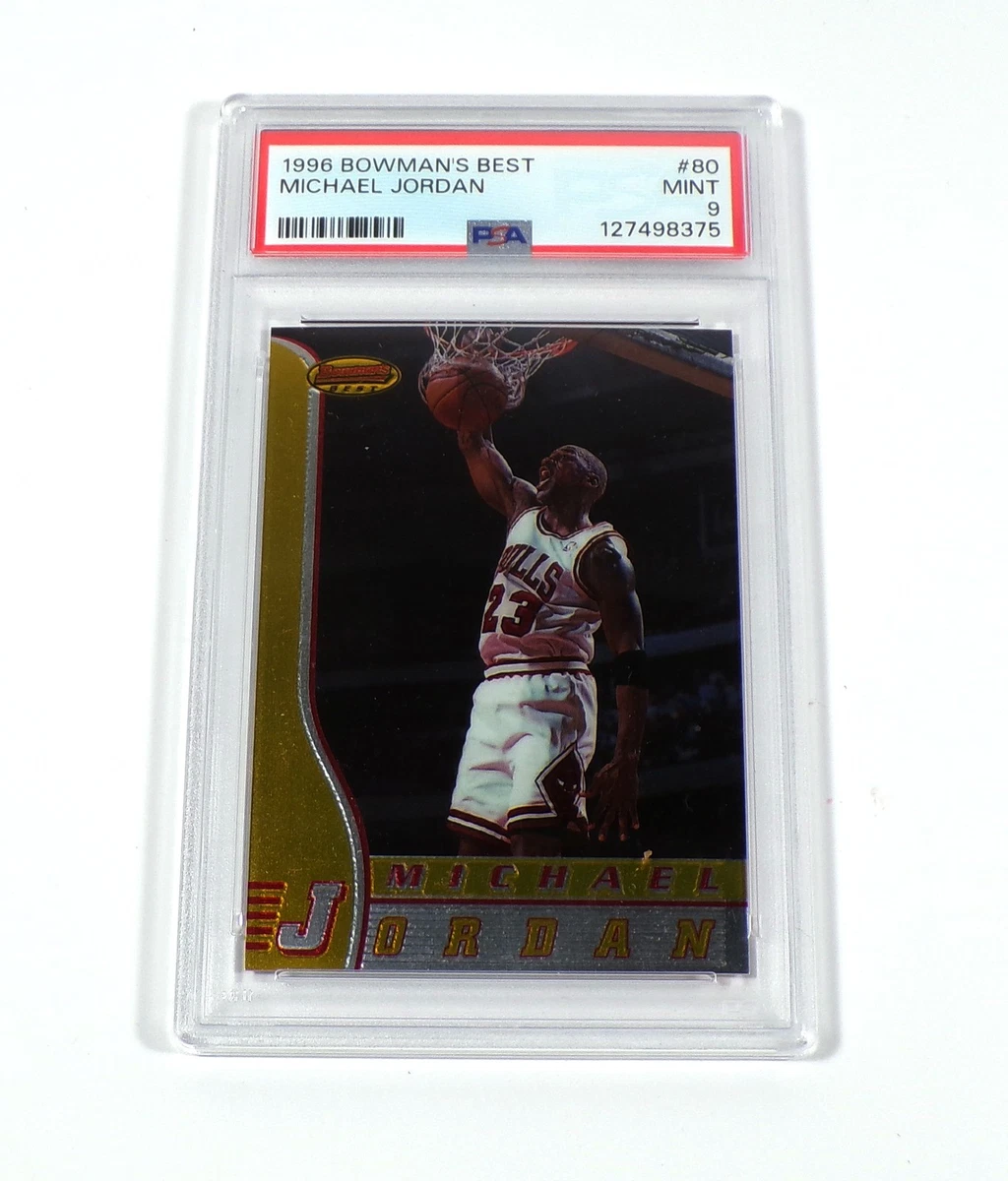 Bowman Michael Jordan 9 Graded Basketball Sports Trading Cards