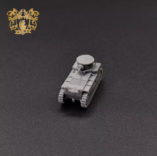 3D Printed 1/144 U.S. T1 Cunningham Light Tank Uncolored Model