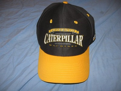 AUTHENTIC CATERPILLAR MACHINES HAT BASEBALL CAP CAT LICENSED  MERCHANDISE TONKIN