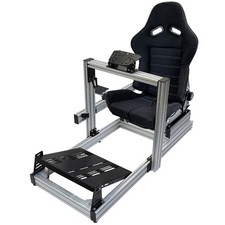 Tenzo-R Alu Sim Rig 2 Cockpit mit Hartschalen...