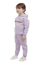 NWT Champion Girl's Fleece Hoodie  Joggers 2-Piece Set, Light Purple Size 3