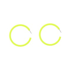 90s Retro Neon Star Triangle Circle Hoop earrings Vintage for Party Disco Colorf