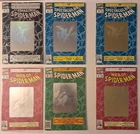 Spider-Man 30th Anniversary Hologram Compete Set of 6 (Silver & Gold Prints)