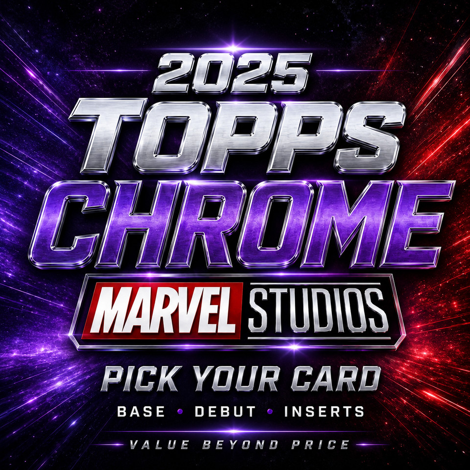 2025 Topps Chrome Marvel Studios Pick Your Card Base Debut Inserts MCU Singles