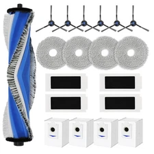 16 PCS Accessories for ECOVACS DEEBOT T30S/ T30S COMBO/ T30S AI /T30s Care Ro...