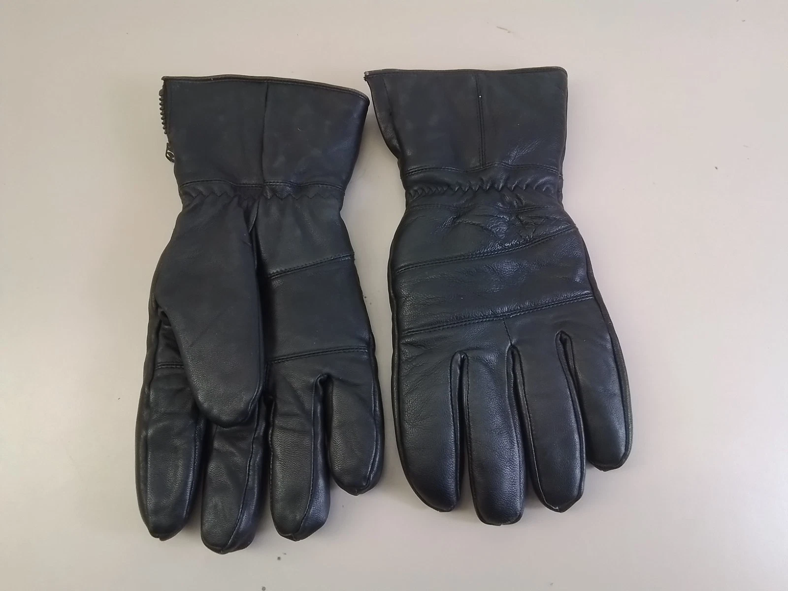 Jacob Ash Holdings Leather Insulated Thinsulate Gloves Pair Mens XL