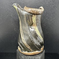 RUTHANNE TUDBALL Studio Pottery - Salt Glazed Stoneware pourer #2802