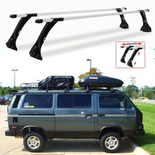 For Volkswagen Vanagon 63 Van Rain Gutter Roof Rack Cross Bars Cargo Kayak Bike