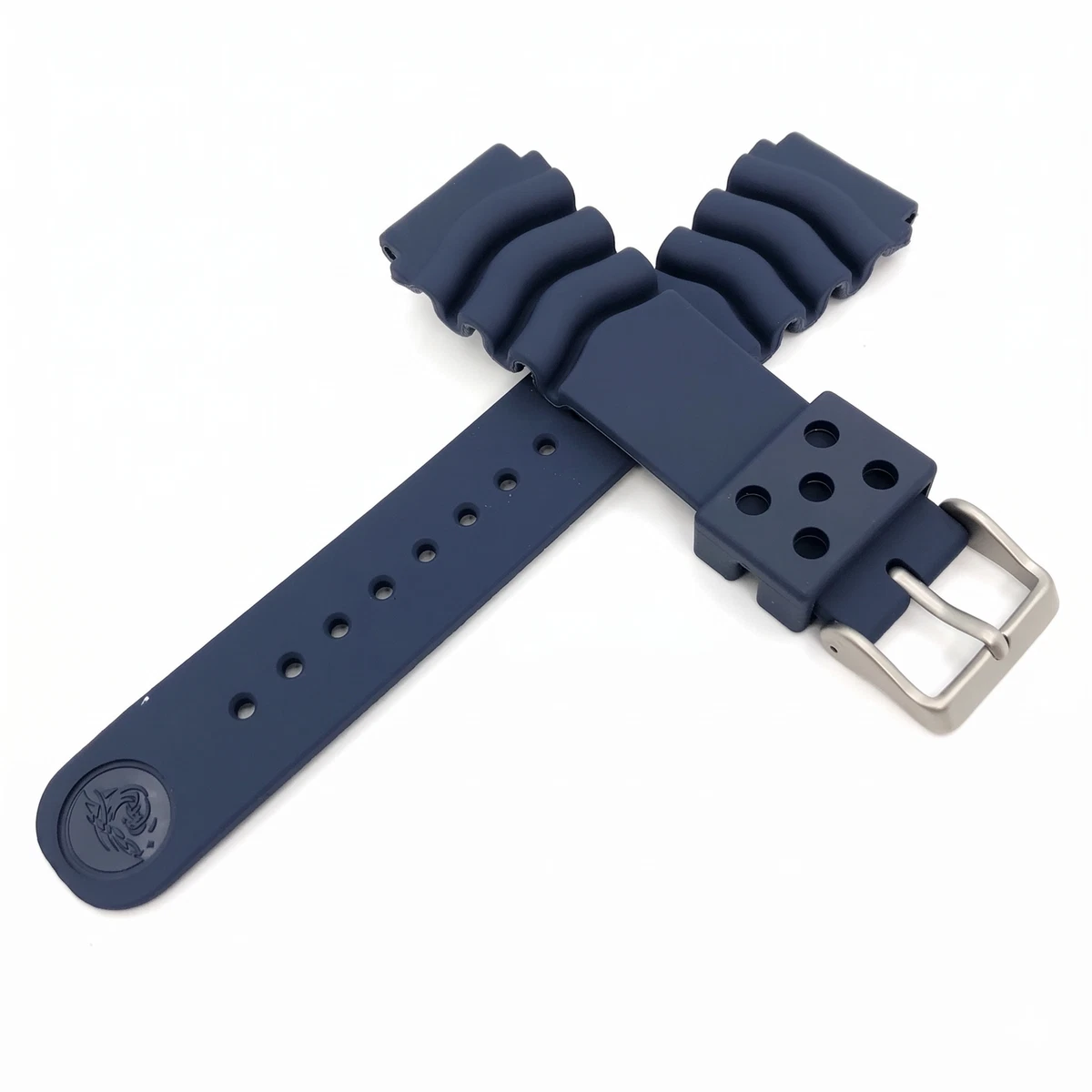 Seiko Blue 22 mm Band Width Wristwatch Bands for sale | eBay