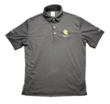 Callaway Opti Dri Polo Shirt Mens Medium Gray Golf Golfer Performance Stretch