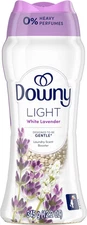 Downy Light Laundry Scent Booster Beads, White Lavender Scent, 12.2 OZ, In-Wash