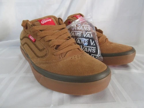 Vans X Odyssey BMX Proof Wafflecup Shoe Brown Maximum Cushioning Pedal Grip Mens