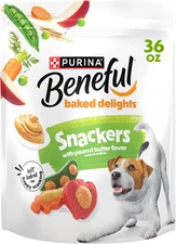 Purina Beneful Baked Delights Snackers Dog Treats, 36 OZ