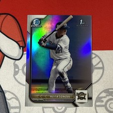 Keita Sonobe #BP-22 Bowman Prospects Refractor 2022 Bowman NPB Nippon SP4-185
